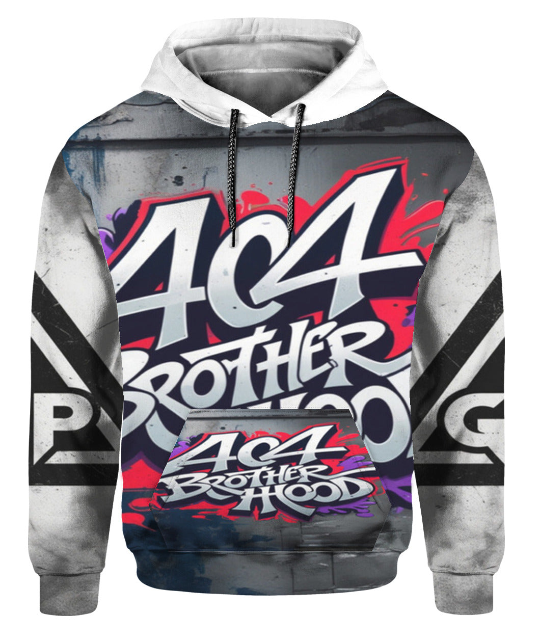 AOP Unisex Hoodie - Soft Felt Standard