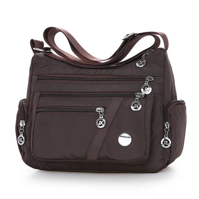Yogodlns - Bolso bandolera de nailon Oxford impermeable para mujer, de gran capacidad, para viaje