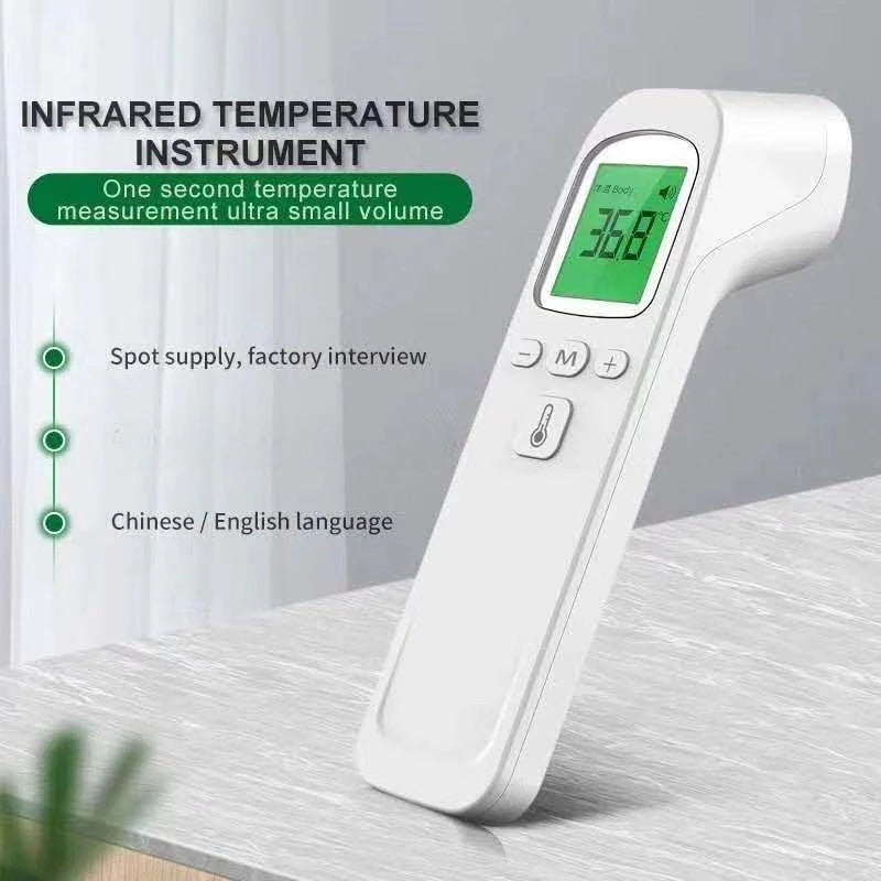 Nuevo termómetro digital para el hogar, medidor de temperatura médico sin contacto, pistola de medición de temperatura láser infrarroja
