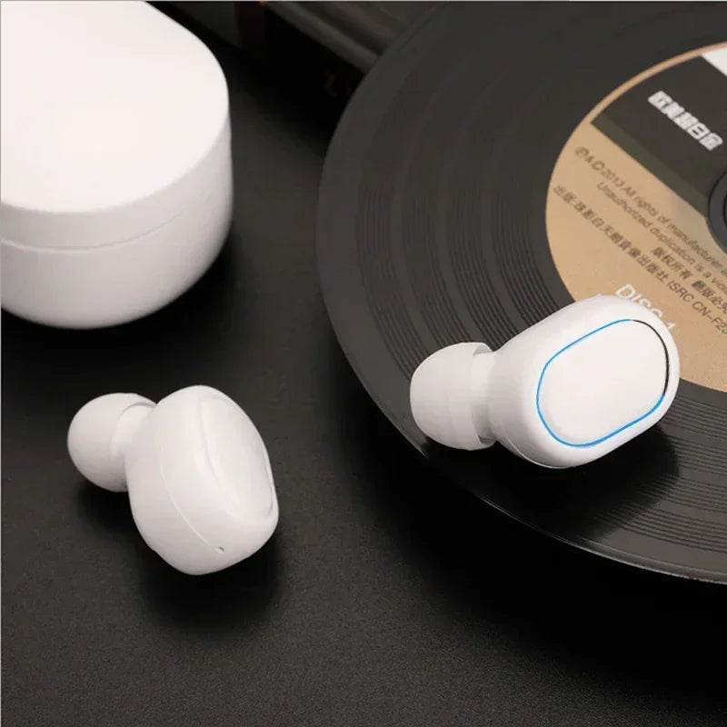 Auriculares inalámbricos TWS E7S con Bluetooth, deportivos, resistentes al agua, con micrófono y función de música, compatibles con todos los teléfonos inteligentes.