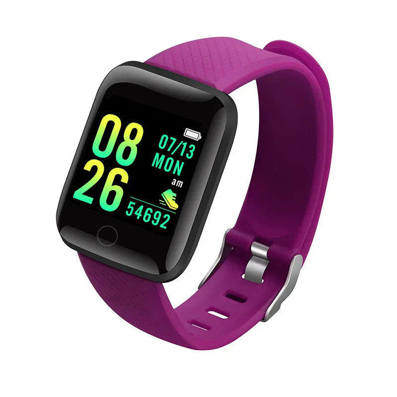 Reloj inteligente para hombre y mujer, pulsera con mensaje, monitor de actividad física, regalo de cumpleaños, reloj electrónico para Xiaomi y Huawei.