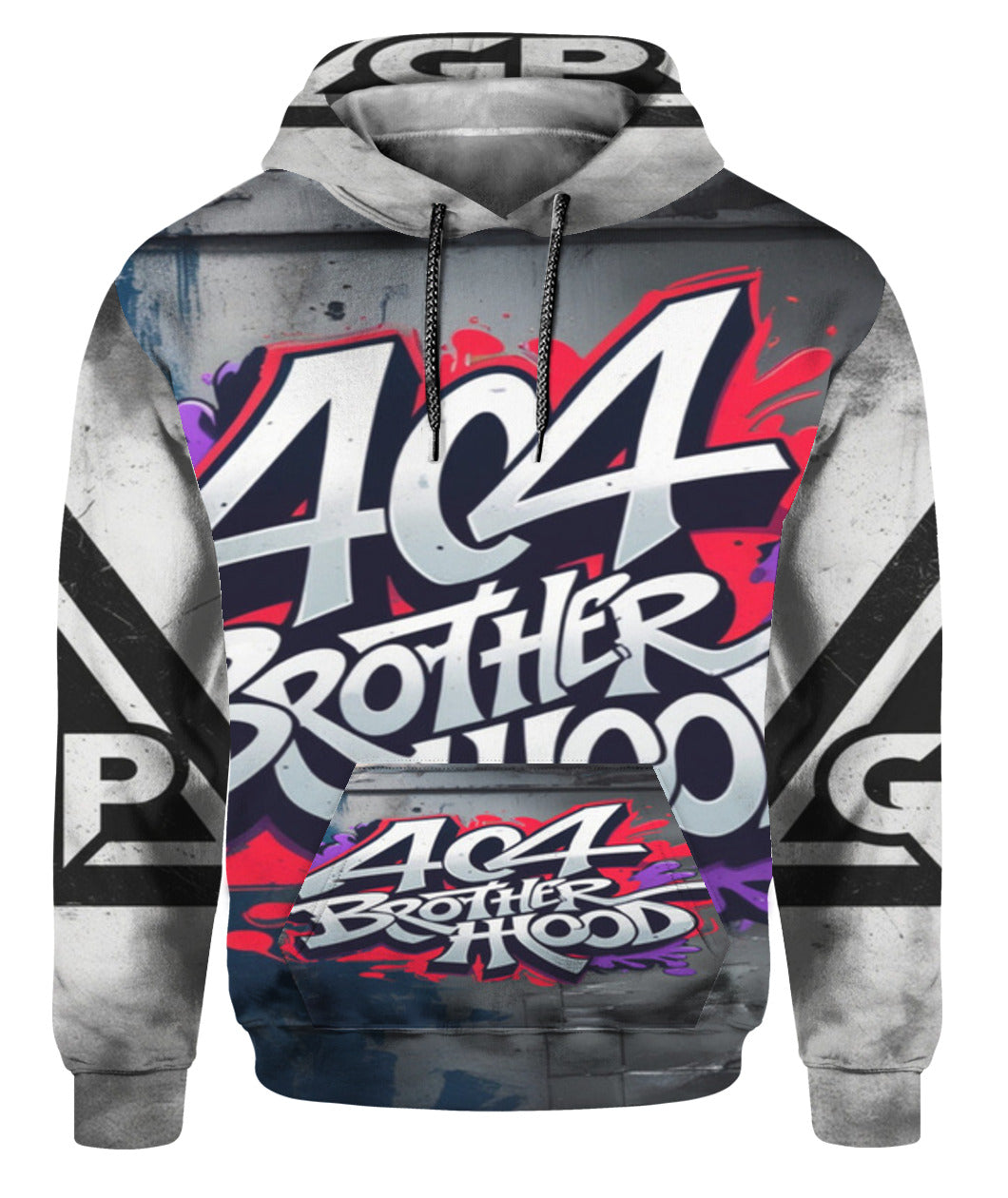 AOP Unisex Hoodie - Soft Felt Standard