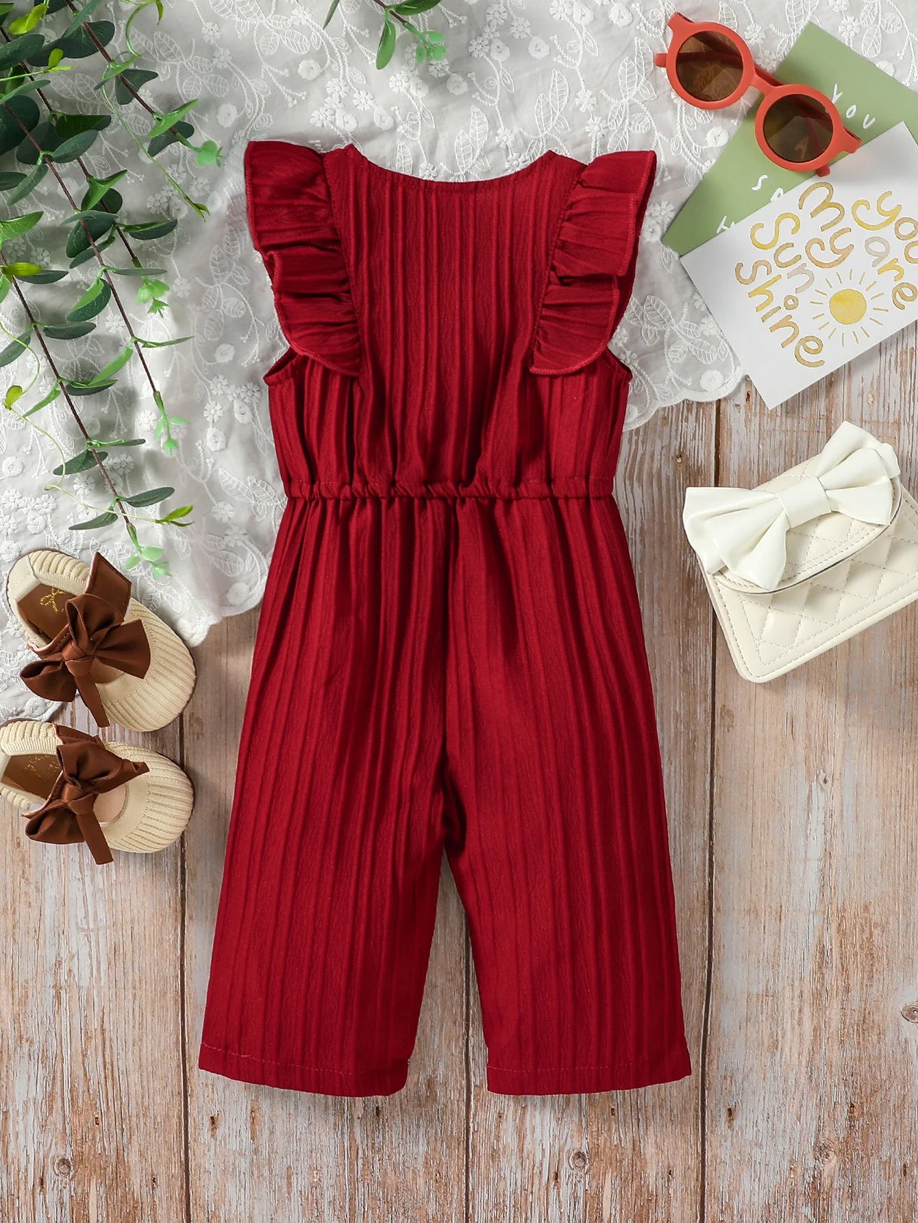 Body liso sin mangas para niña pequeña, estilo europeo y americano, informal, para verano