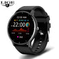 LIGE 2025 - Reloj inteligente deportivo para hombre, con pantalla táctil completa, resistente al agua IP67, Bluetooth, compatible con Android e iOS, con caja