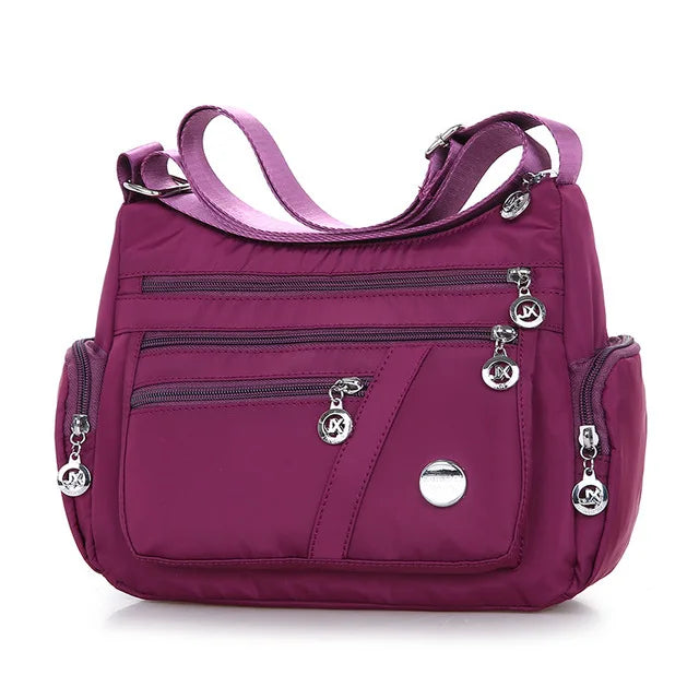 Yogodlns - Bolso bandolera de nailon Oxford impermeable para mujer, de gran capacidad, para viaje