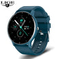 LIGE 2025 - Reloj inteligente deportivo para hombre, con pantalla táctil completa, resistente al agua IP67, Bluetooth, compatible con Android e iOS, con caja