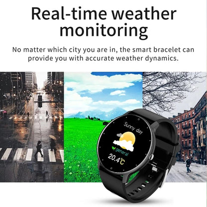 Reloj inteligente LIGE 2025 para hombre y mujer, deportivo, con control del ritmo cardíaco, resistente al agua, compatible con Xiaomi, Android e iOS.
