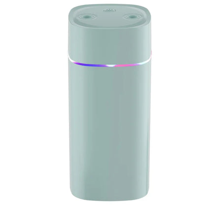 Humidificador USB de doble boquilla | 800 ml/h de alta potencia y ultrasilencioso | Humidificador para coche y hogar
