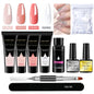 Kit Nail Art Limegirl, gel de uñas polivinílico, gel de remojo extensible, kit de esmalte de gel acrílico para principiantes, gel semipermanente