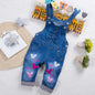 IENENS Mono para niños, ropa para niñas pequeñas, pantalones largos, vaqueros, overoles