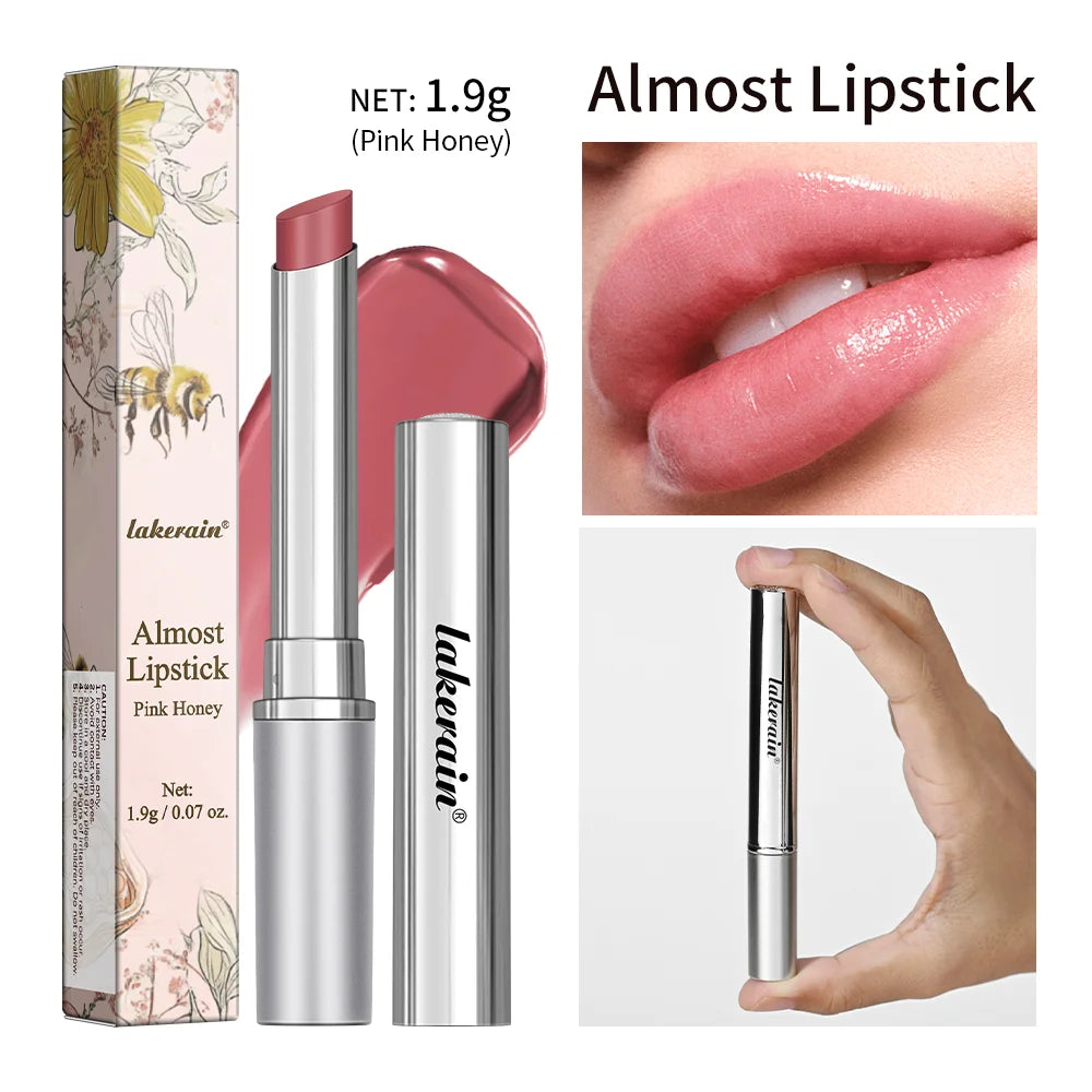 Lápiz labial de miel negra, hidratante de larga duración, voluminizador de labios natural, maquillaje, brillo voluminizador de labios, cosméticos, exfoliante para labios.