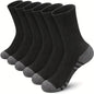 Calcetines deportivos transpirables de fibra de bambú para hombre, de otoño e invierno, con absorción del sudor y desodorantes, para negocios, 10, 5 o 3 pares.