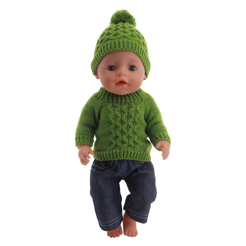 Envío gratuito: Conjunto navideño rojo para ropa y accesorios de muñeca de 43 cm y juguetes para muñecas americanas de 18 pulgadas de Our Generation.
