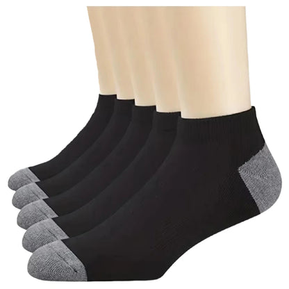 Calcetines deportivos transpirables de fibra de bambú para hombre, de otoño e invierno, con absorción del sudor y desodorantes, para negocios, 10, 5 o 3 pares.