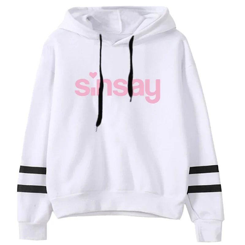 Jogging Women Tracksuit Daily Outdoor Autumn Winter Quality Hoodies Casual Single Piece Stripe Sweatshirt and Sweatpants Comfort