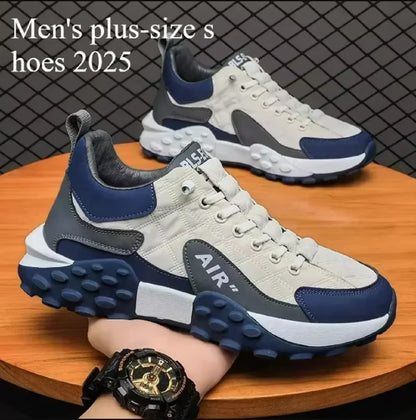 *2025 Zapatillas deportivas casuales y para correr de moda para hombre/Zapatillas deportivas casuales de suela gruesa