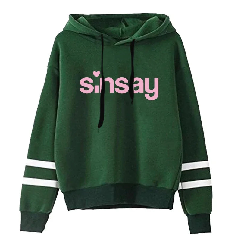 Jogging Women Tracksuit Daily Outdoor Autumn Winter Quality Hoodies Casual Single Piece Stripe Sweatshirt and Sweatpants Comfort