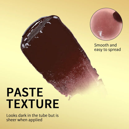 Lápiz labial de miel negra, hidratante de larga duración, voluminizador de labios natural, maquillaje, brillo voluminizador de labios, cosméticos, exfoliante para labios.