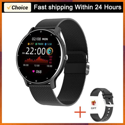 Reloj inteligente LIGE 2025 para hombre y mujer, deportivo, con control del ritmo cardíaco, resistente al agua, compatible con Xiaomi, Android e iOS.