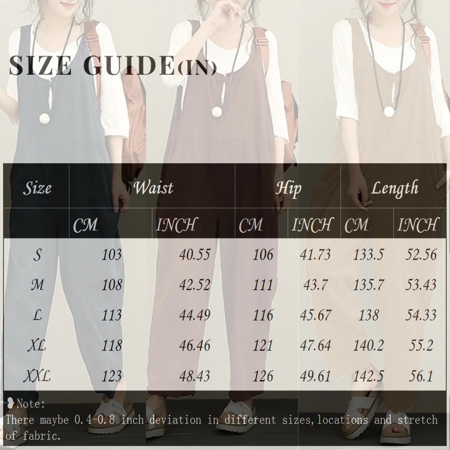 Enterizo sencillo sin mangas con pantalones largos para mujer, de verano, de algodón fino con bolsillos, informal, multicolor, con cuello en V y tirantes
