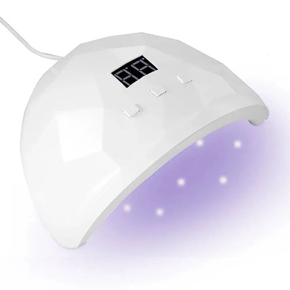 LULAA - Lámpara secadora de uñas de 88 W, luz ultravioleta para uñas, protección ocular, lámpara UV para uñas de gel, secador de esmalte de uñas de gel, herramienta de salón en casa