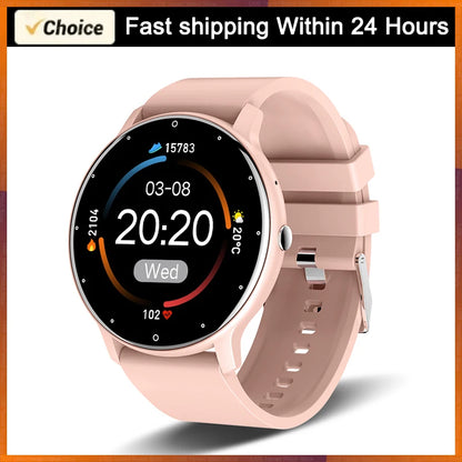 Reloj inteligente LIGE 2025 para hombre y mujer, deportivo, con control del ritmo cardíaco, resistente al agua, compatible con Xiaomi, Android e iOS.