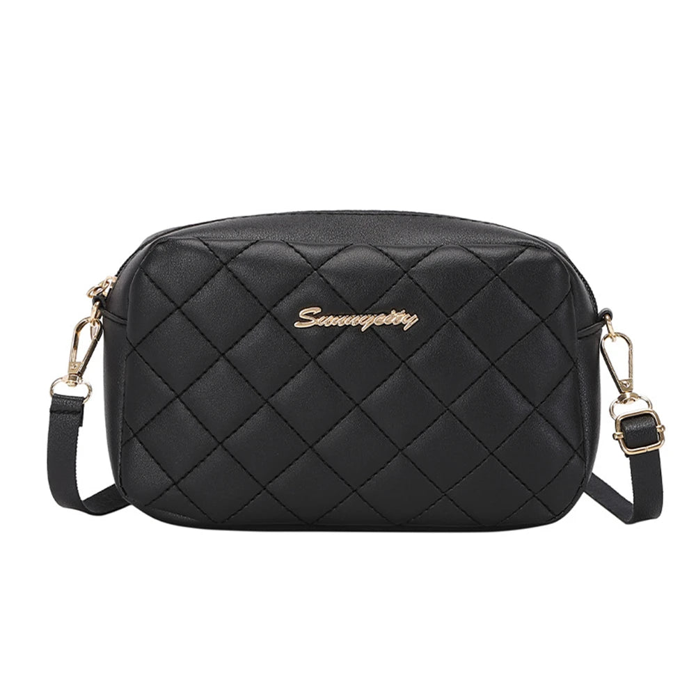 Bolso bandolera pequeño con borlas para mujer, tendencia 2024, con bordado de Lingge, bolso de hombro femenino, bolso cruzado con cadena a la moda para mujer