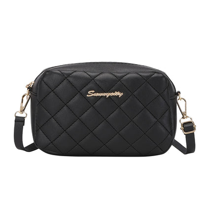 Bolso bandolera pequeño con borlas para mujer, tendencia 2024, con bordado de Lingge, bolso de hombro femenino, bolso cruzado con cadena a la moda para mujer