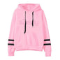 Jogging Women Tracksuit Daily Outdoor Autumn Winter Quality Hoodies Casual Single Piece Stripe Sweatshirt and Sweatpants Comfort
