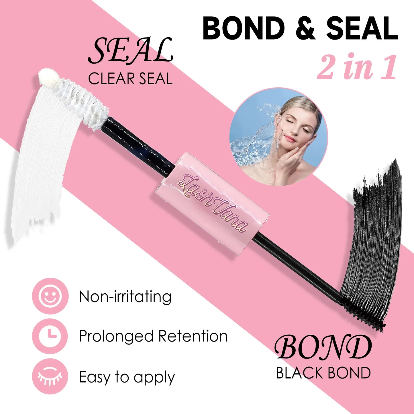 Kit de extensión de pestañas DIY, 200 unidades, para unir y sellar pestañas, herramientas de maquillaje para pegar pestañas, accesorios de pegamento.