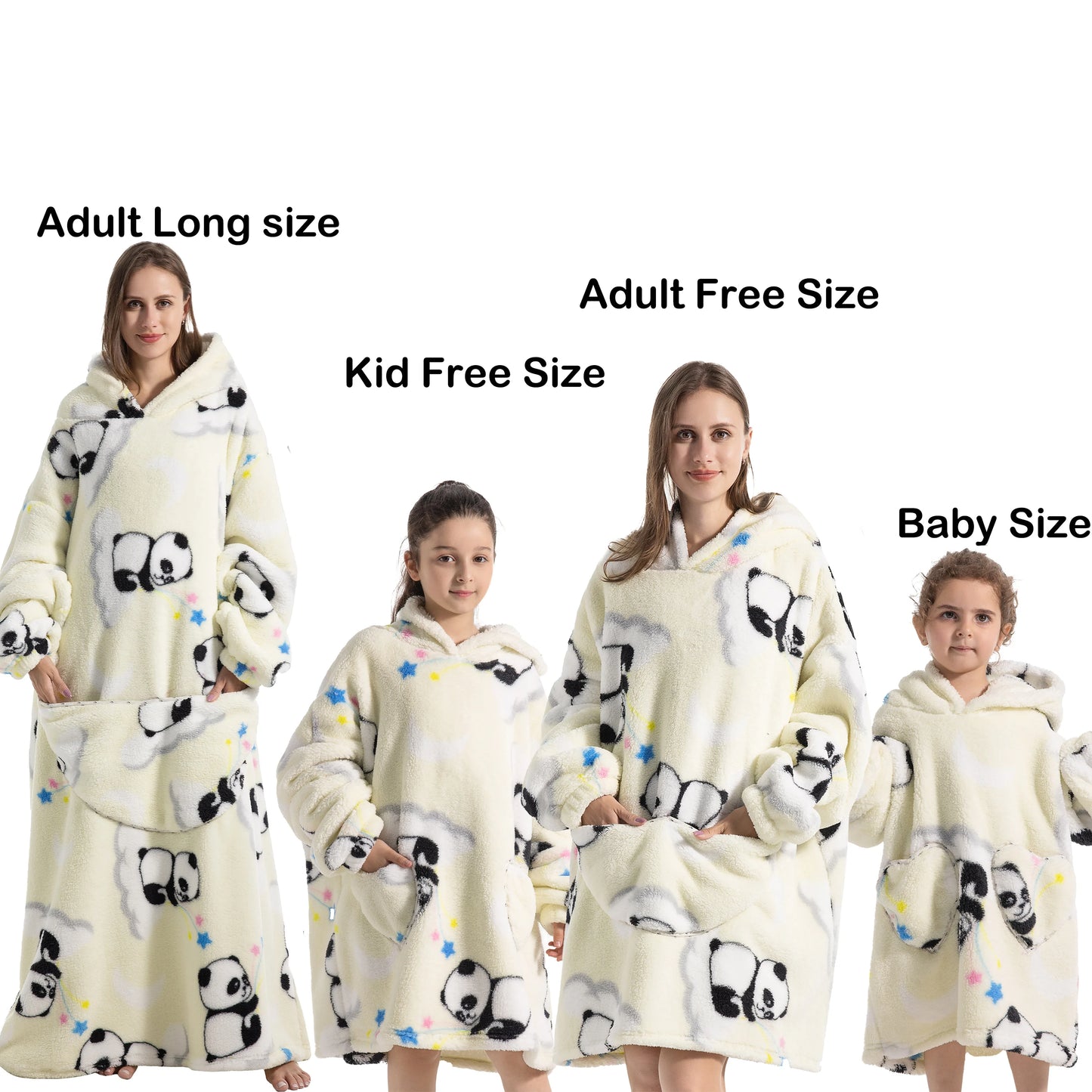 Manta de franela con mangas, sudadera de invierno, jersey de forro polar, manta usable con tiburón gigante, sudadera con capucha para adultos, niños y bebés