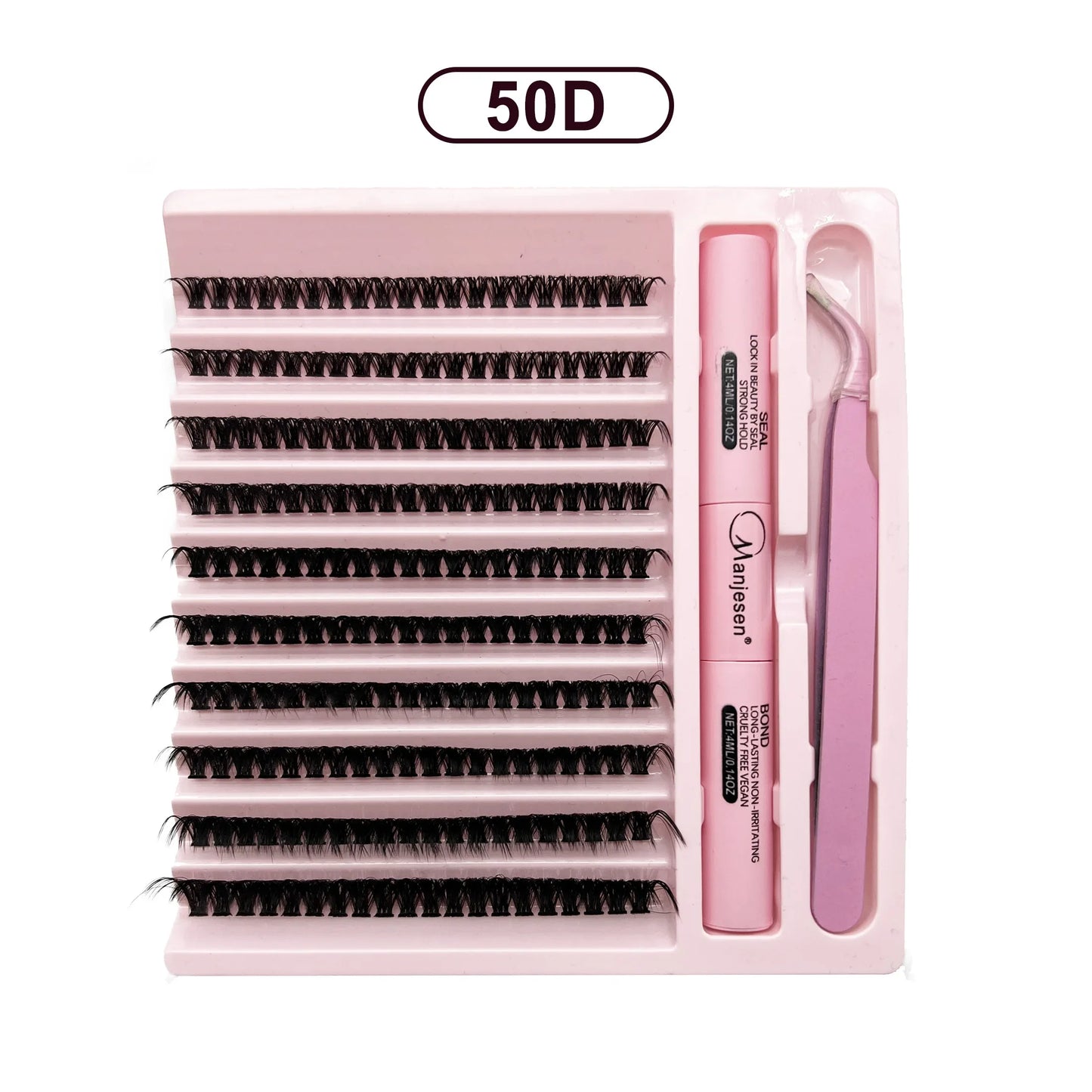 Kit de extensión de pestañas DIY, 200 unidades, para unir y sellar pestañas, herramientas de maquillaje para pegar pestañas, accesorios de pegamento.