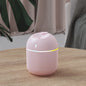 Humidificador de aire de 270 ml, difusor de aroma de vapor frío, luz LED nocturna, protección de apagado, USB, para el hogar y la oficina.