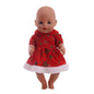 Envío gratuito: Conjunto navideño rojo para ropa y accesorios de muñeca de 43 cm y juguetes para muñecas americanas de 18 pulgadas de Our Generation.