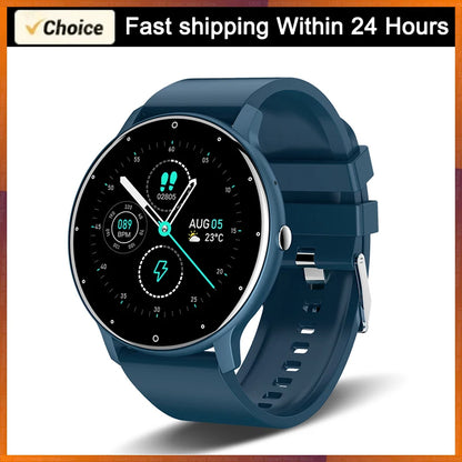 Reloj inteligente LIGE 2025 para hombre y mujer, deportivo, con control del ritmo cardíaco, resistente al agua, compatible con Xiaomi, Android e iOS.