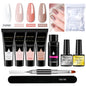 Kit Nail Art Limegirl, gel de uñas polivinílico, gel de remojo extensible, kit de esmalte de gel acrílico para principiantes, gel semipermanente