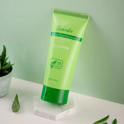 Gel exfoliante facial suave sin exfoliación para rostro y cuerpo. Limpia y exfolia la piel muerta, revelando una piel radiante. 30 ml.
