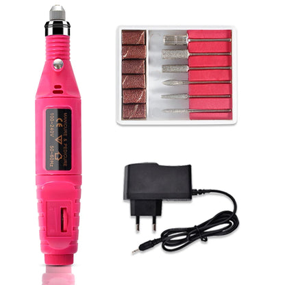 Kit de esmalte de uñas en gel con lámpara UV, taladro eléctrico para uñas, kit de base y capa superior para uñas en gel, juego de herramientas para uñas.