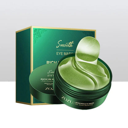 Mascarilla de colágeno dorado para ojos, hidratante, antiojeras, bolsas, cuidado ocular, parches reafirmantes de belleza, 60 unidades