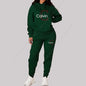 Conjunto deportivo de 2 piezas para mujer, ropa de diseño estético, tendencia, sudaderas con capucha y pantalones deportivos de alta calidad, conjuntos para mujer, 2025