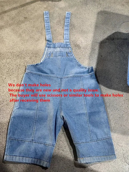 Mono de mezclilla informal para niñas y niños, pantalones con pechera, monos para bebés y niños, conjuntos de otoño para niñas, ropa para niños