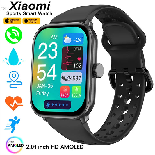 Xiaomi Watch 5 versión global para hombre y mujer, pantalla HD AMOLED, control del ritmo cardíaco, Bluetooth, llamadas, GPS, resistente al agua, reloj inteligente deportivo