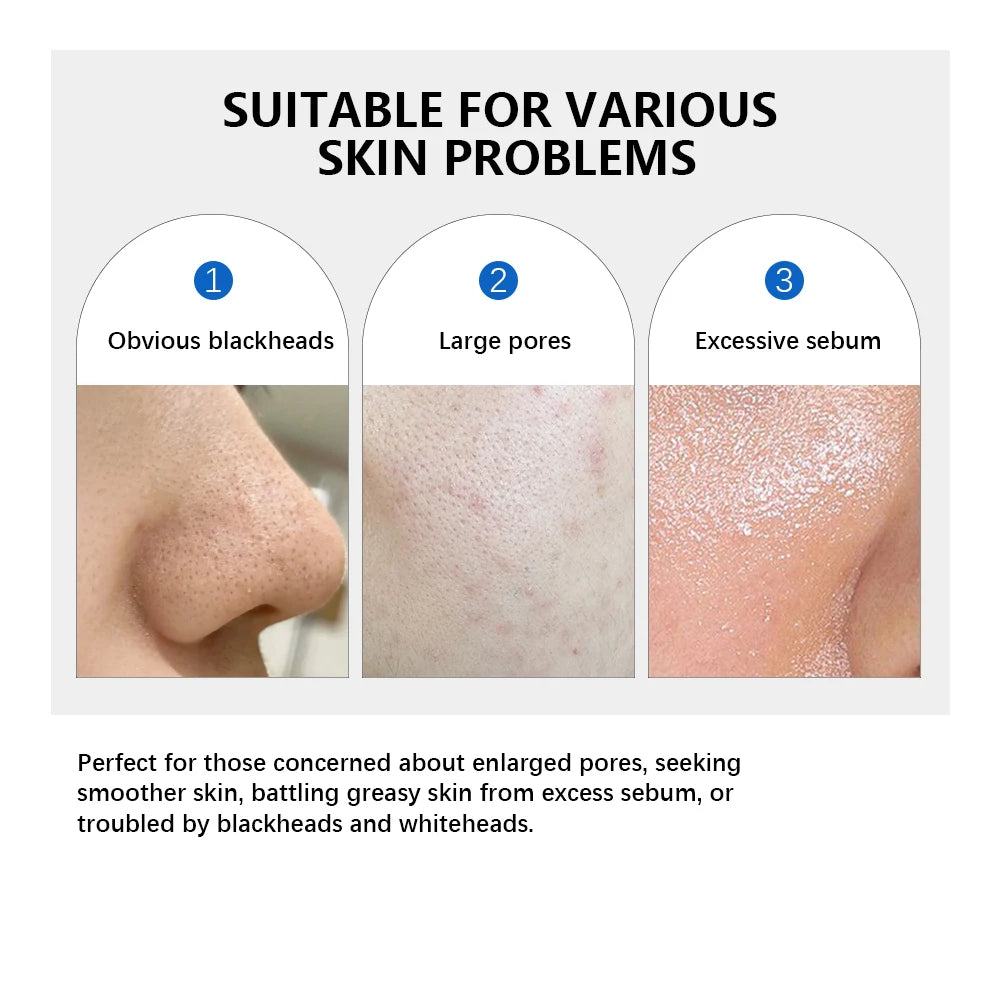 Almohadillas tónicas faciales de doble textura con ácido salicílico y ácido láctico (4,5 % AHA y 0,45 % BHA) para exfoliación y cuidado de los poros.