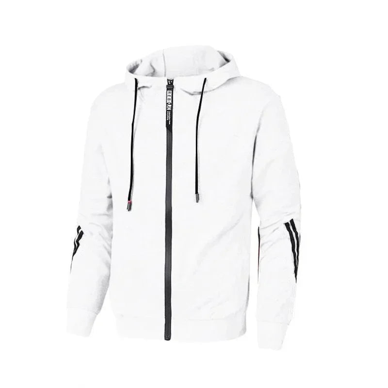 Conjunto de sudadera con capucha para hombre, chándal de manga larga, traje deportivo de alta calidad, ropa informal de moda para uso diario al aire libre 2025