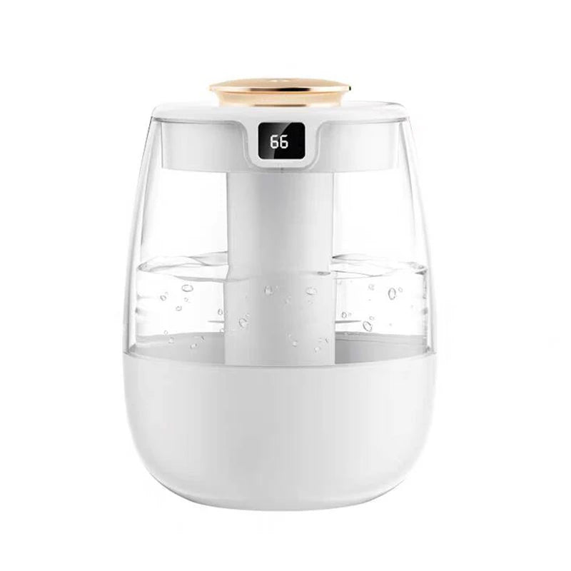 Humidificador de aire de 1300 ml, difusor de aceites esenciales con doble puerto de pulverización, USB, con luz para el hogar y la oficina.