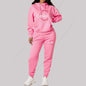 Conjunto deportivo de 2 piezas para mujer, ropa de diseño estético, tendencia, sudaderas con capucha y pantalones deportivos de alta calidad, conjuntos para mujer, 2025