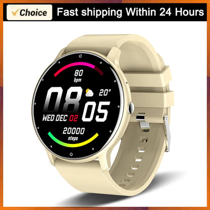 Reloj inteligente LIGE 2025 para hombre y mujer, deportivo, con control del ritmo cardíaco, resistente al agua, compatible con Xiaomi, Android e iOS.