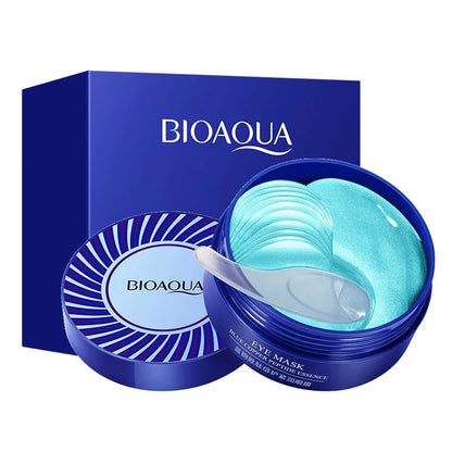 Mascarilla de colágeno dorado para ojos, hidratante, antiojeras, bolsas, cuidado ocular, parches reafirmantes de belleza, 60 unidades