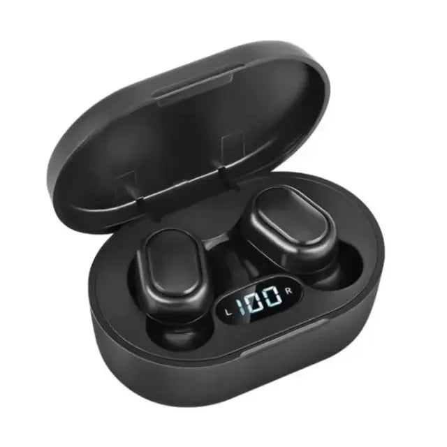 Auriculares inalámbricos TWS E7S con Bluetooth, deportivos, resistentes al agua, con micrófono y función de música, compatibles con todos los teléfonos inteligentes.