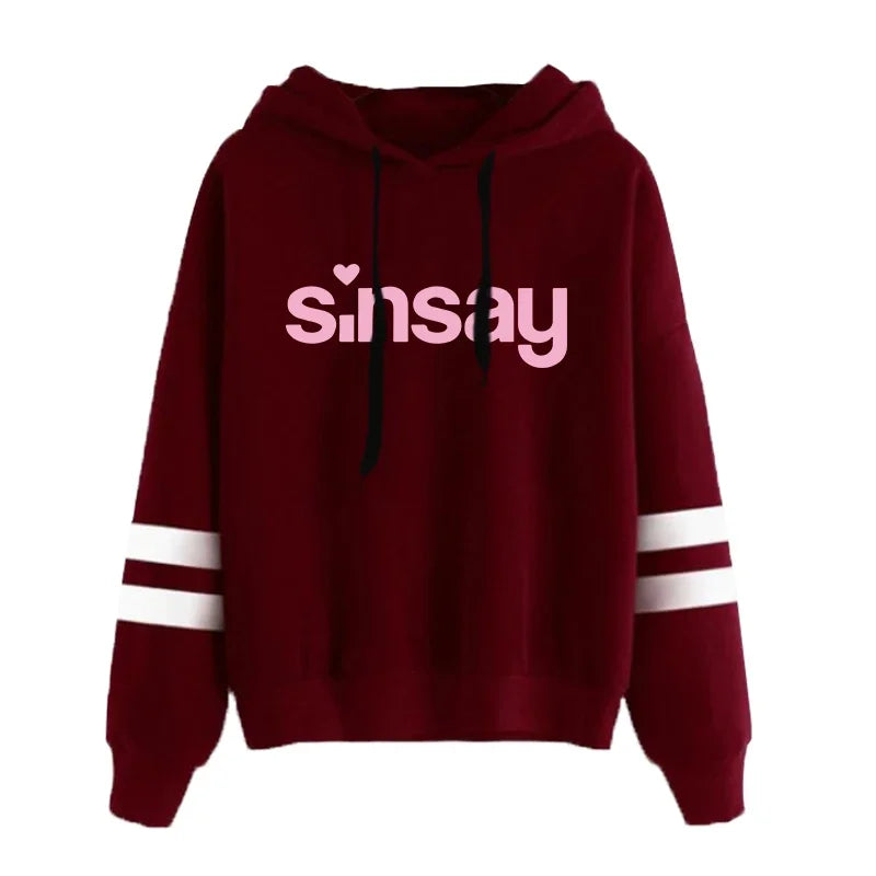 Jogging Women Tracksuit Daily Outdoor Autumn Winter Quality Hoodies Casual Single Piece Stripe Sweatshirt and Sweatpants Comfort